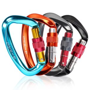 Qimao UIAA Certification D shaped Safety Buckles Climbing Carabiner