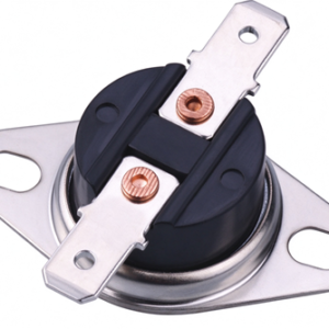 ksd301 snap disc thermostat, flat terminals, fixed ring, 180°c, normally closed2